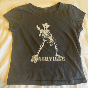 Brandy Melville Nashville baby tee